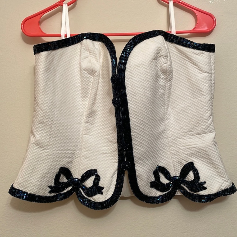 Vintage Tube Top Made in England Gabriella Belleville Sassoon Lorcan Mullany.